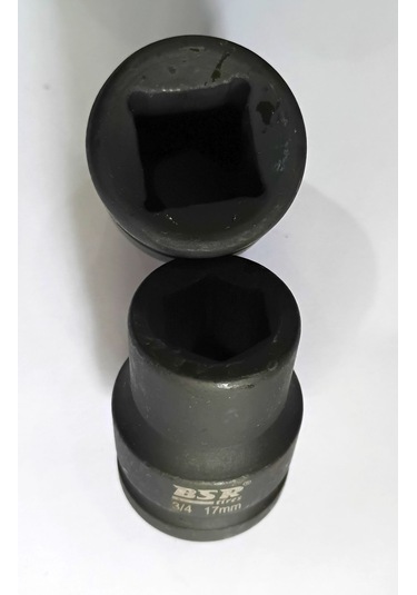 Darbeli Lokma 3/4" -17mm Boy 54mm, 1 Adet