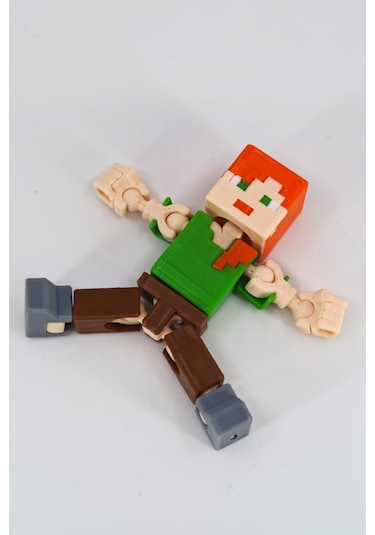 Minecraft Alex - Oynar Eklemli Oyuncak Figür