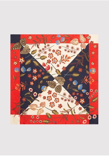 Mavi - Baskılı Bandana 1913766-70486 Kırmızı