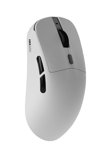 Hawk Gaming Hm420 4k Hz 26000 Dpı Tri-mode Kablosuz/bluetooth Şarj Standlı Beyaz Gaming Mouse Gaming