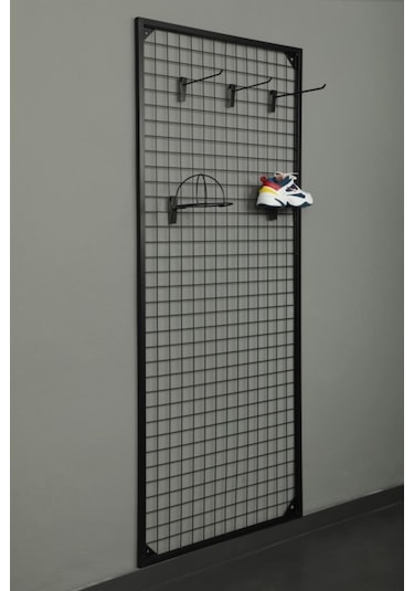 Sık Telli Tel Raf 90 Cm-siyah