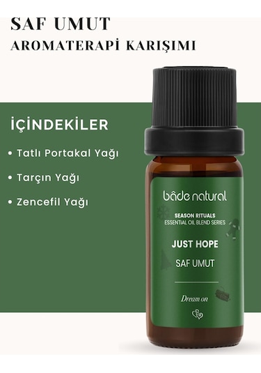 Bade Natural Saf Umut Aromaterapi Karışımı 10 ML