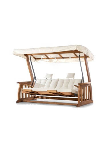 Rehome Falcon Xl Ahşap Bahçe Salıncağı Ceviz