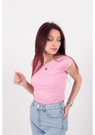 Busem S0015601 Kadın Bluz Şekerpembe