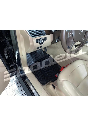Gl Mercedes Havuzlu Paspas 5D Tam Uyumlu Kokusuz Kaucuk