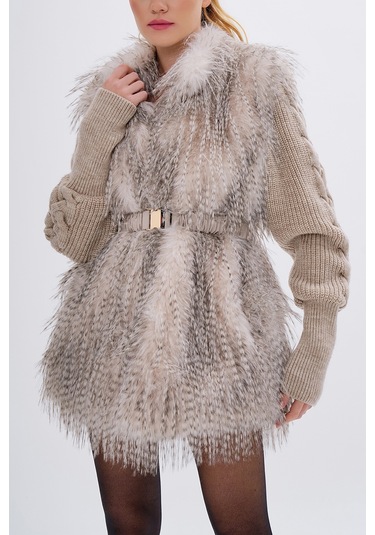 Valmenti Kadın Tekstil Bej Mont 616 5213 Bn Pls Mont Sk24/25 Bej Bej