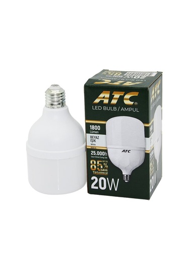 Atc-lw-20w 20w E27 Torch Led Bulb Ampul Beyaz 1800 Lümen - 25.00