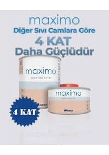 Bianca Maximo Solvent Bazlı Sıvı Cam İpek Mat 0,5 Kg