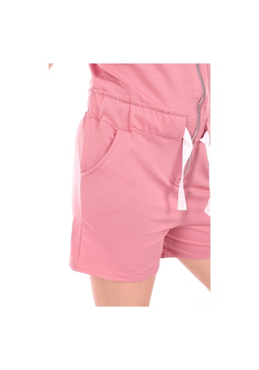 Toontoy Kız Çocuk Tulum Gül Kurusu