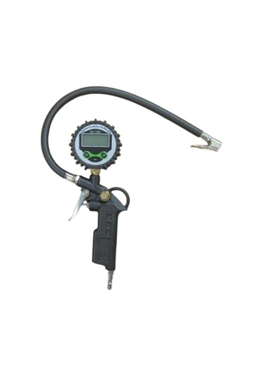 Kosona Dijital Lastik Basınç Ölçer 220psı - Akıllı Lcd Ekranlı, Pnömatik Hava Borulu, Alüminyum Gövde Pil Dahil Değil