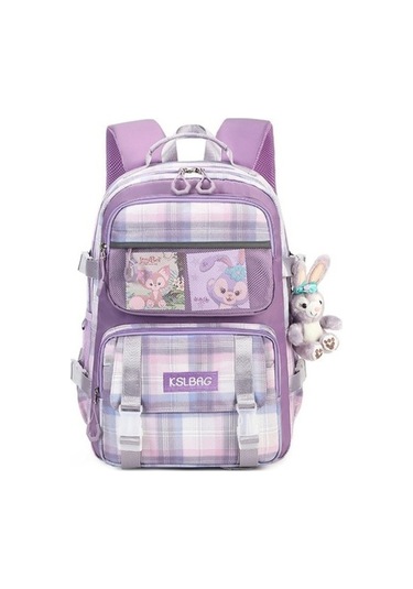 Weichuang01-o46gdkj Koreli Japon Kız Weichuang01 Okul Çantası Weichuang01 Kapasiteli Weichuang01 Lise Okul Çantası-mor