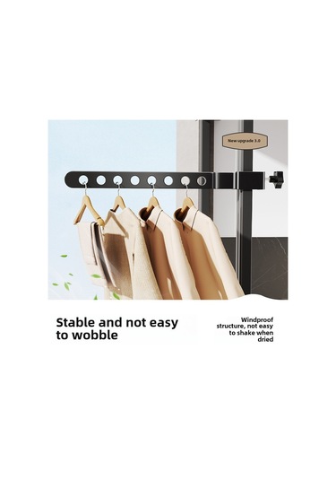 Siyah Katlanır Model İki Adet Çamaşır Kurutma Rafı, Yükseltilmiş 8 Delikli Sağlam Siyah