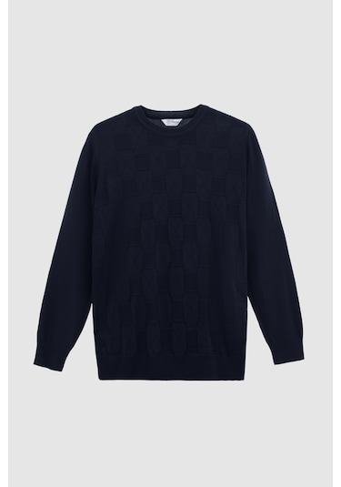 Ds Damat Regular Fit Lacivert Kazak 3hc060192001m 101