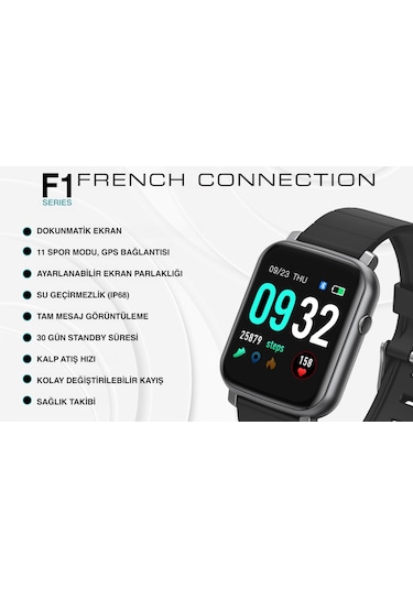 French Connection F1-b Kol Saati Çok Renkli