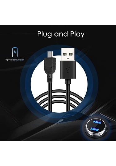 Novahub Araba Hud Gps Hız Göstergesi - Beyaz, Mph/kmh, Usb, Gerçek Zamanlı, Optik Sürüş Yardımcısı