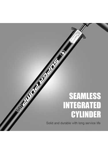 Padalink Taşınabilir Çok Amaçlı Bisiklet Pompası - 140-150psı Basınç Göstergeli Alüminyum Şişirme Aleti