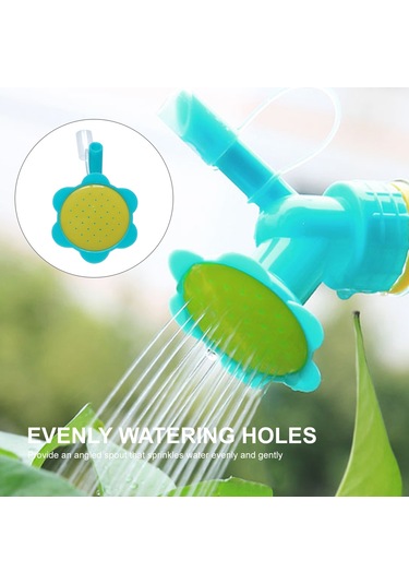 Neevoyu 27mm Çaplı İki Fonksiyonlu Sulama Başlığı - Bitki Sulama Ve Akış Modu, Atık Şişelerden Yeniden Kullanım, Plastik Materyal