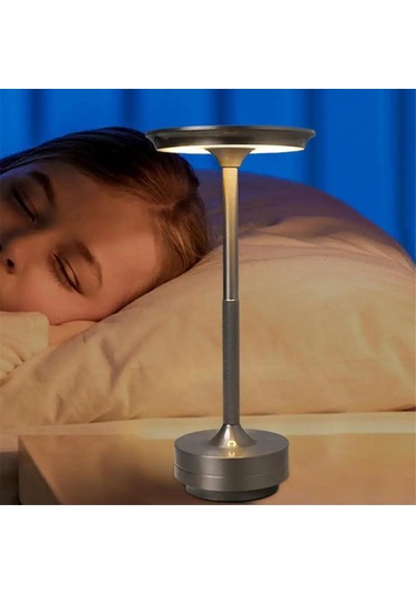 Kablosuz Masa Lambaları Dokunmatik Kontrol Atmosfer Işığı Grisi