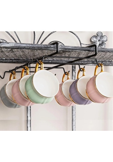 Büro Ev Ofis Mutfağı İçin Dolap İçi Fincanlık Askı Aparatı Diğer