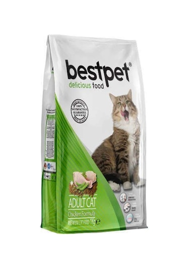 Bestpet Tavuklu Yetişkin Kedi Maması 1 KG