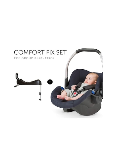 Hauck Comfort Fix Seti Isofix Tabanı Dahil 0-13kg Bebek Araç Koltuğu