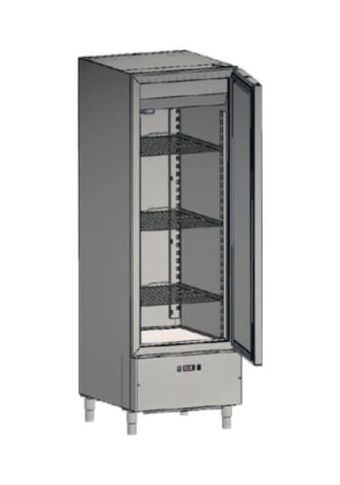 Karacasan Endüstriyel 304 Çelik Kaliteli 700 Lt Dikey Alttan Motorlu Buzdolabı