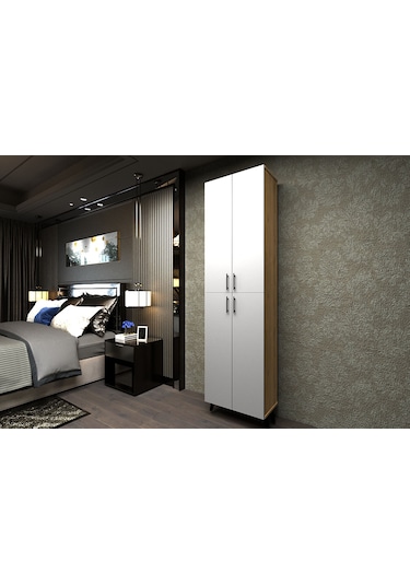 4 Kapaklı Lüx Dolap D/43 G/60 Y/190