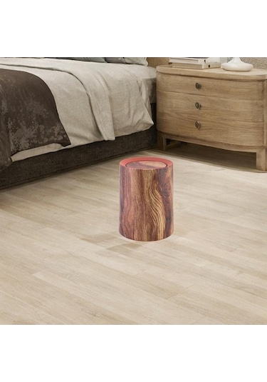 Pazly Yatak Taklit Suntek Retro Kutusu Konteyneri Kahverengi Çöp Ahşap 11l My Kahverengi