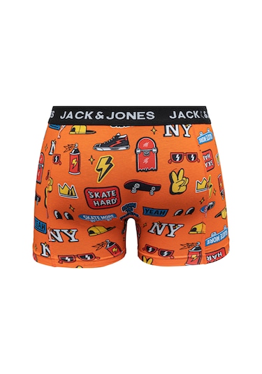 Jack & Jones Erkek Karışık 5'li Boxer Paketi - Elements 12250110 Navy Blazer