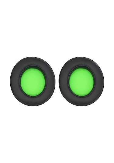 Geeksen Kulaklık Kulaklıklar Protein Deri Sünger Kulaklıklar Razer Kraken 7.1 V2 Yeşil Yeşil