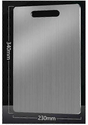 Titanyum Kesme Tahtası Çift Taraflı Titanyum Mutfak Doğrama Tahtası S202412275229 C Diğer