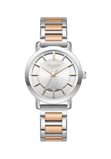 Lee Cooper Lc08037.530 Kadın Kol Saati Gri - Rose Gold