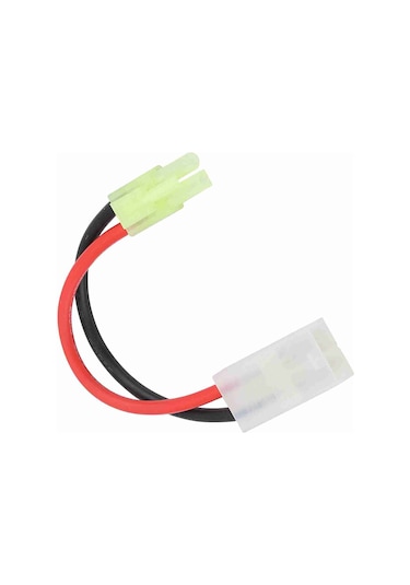 Kosona 16 Awg Silikon Kablo Rc Adaptörü - Büyük Tamiya Dişi/mini Tamiya Erkek, 13cm Uzunluk, Kararlı Performans