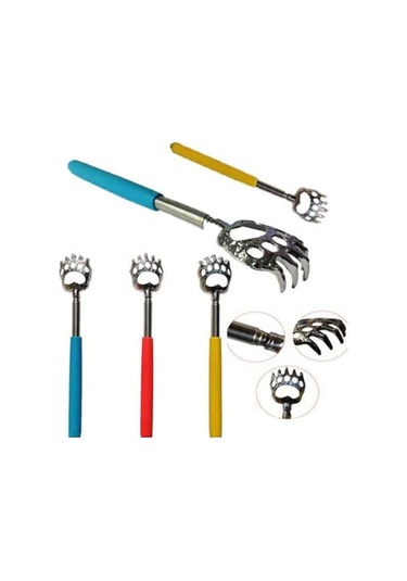 River World Pratik Kolay Teleskopik Metal Sırt Kaşıma Kaşağı Aleti Aparatı