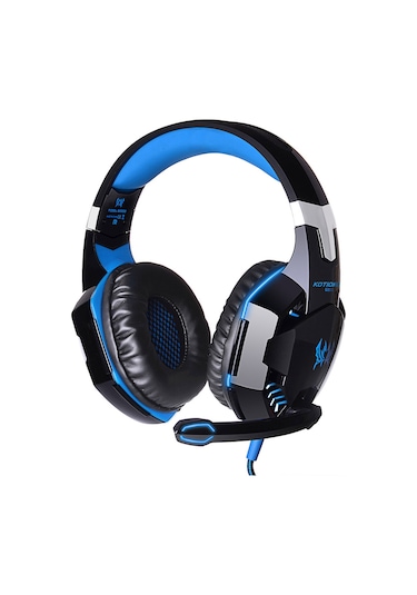 Leezsing "g2000 Profesyonel Oyun Kulaklığı - 50mm Bass Sürücü, Led Aydınlatma, Mikrofonlu"