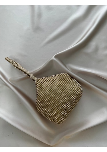 Öznora Gold Torba Model Abiye Çanta Std