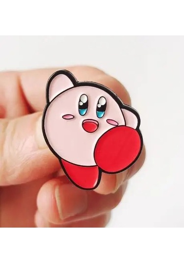 Sevimli Rozet Sırt Çantası Yavaş Pime Metal Anime Emaye Pime Çam Broş Whıte 2 Beyaz Çok Renkli