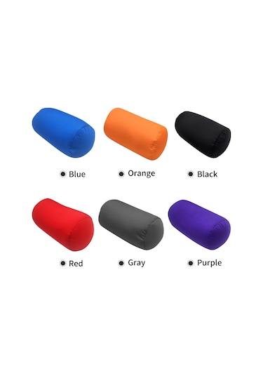 Rahat Yuvarlak Silindirik Mikrofiber Destek Yastığı Boyun Sırt Desteği Yuvarlak Yastık Boru Yastığı Yumuşak Yastıklar 12 X 7 İnç Diğer