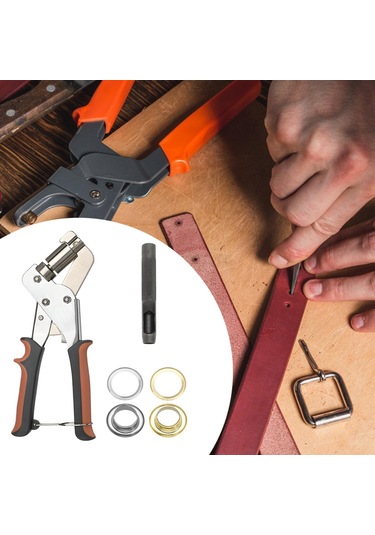 Suntek Grommet Yelef Pensesi Dıy Proje Giysileri Için Punch Çok Renkli