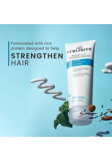 Curlsmith Feather-light Protein Şekillendirici Saç Kremi 237ml