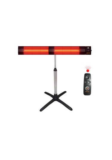 Sunstar Halogen 4000 W Kumandalı Dış Mekan Elektrikli Isıtıcı Soba