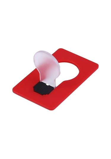 Sones Led Cep Lambası, Yaratıcı Ultra İnce Kart Işığı, Rastgele Renk Teslimatı Çok Renkli