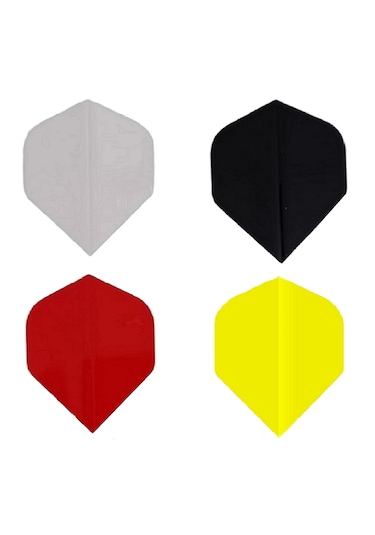 20 Set 60 Adet 4 Renk Dart Flight-flayt-kanat. 100 Mc