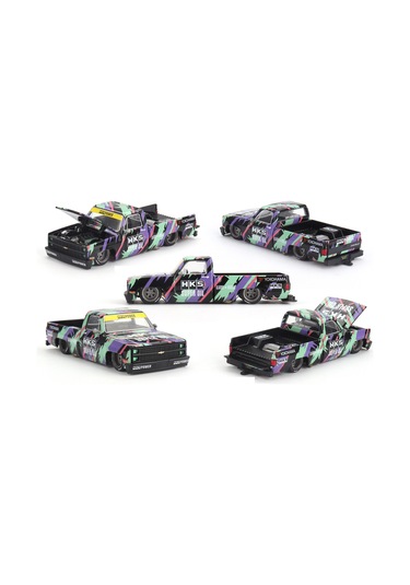 Mini Gt X Kaido //174 1/64 Chevrolet Silverado Kaıdo Hks V1