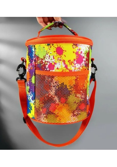 Scandi Dom Projeden Yapılan Çorba Topu Şeklindeki Örgü Ve El İşleri Çantası 158326721