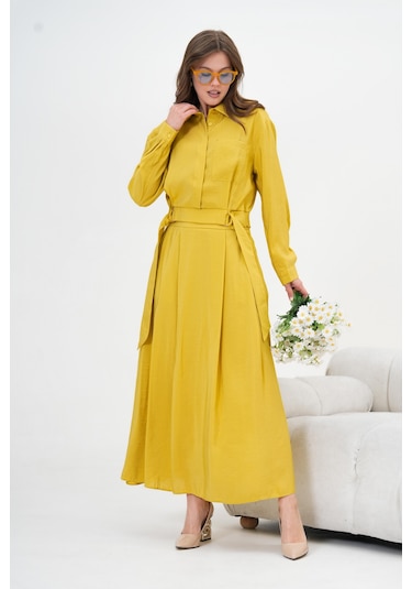 Ftz Women Kadın Modal Etekli Takım Hardal 30714 Hardal