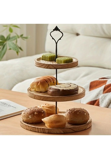 Willowhaven Eski Beyaz 2-3 Katlı Rustik Ahşap Kek Standı Pasta Sunumu Parti Dekor