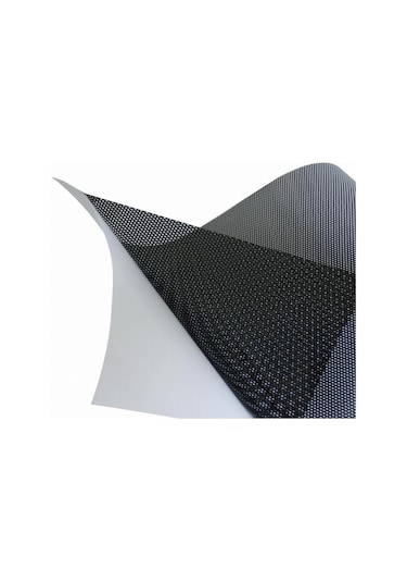 Hakel_Reklam Özel Baskı Siyah Delikli Folyo 107Cm X 1M Siyah Delikli Cam Filmi