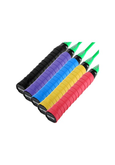 Lemestar 60 Adet Pu Badminton Tenis Raketi Sarma Bandı - Titreşimi Azaltır, Teri Emici, Rahat Kokuşmaz El Tutucu