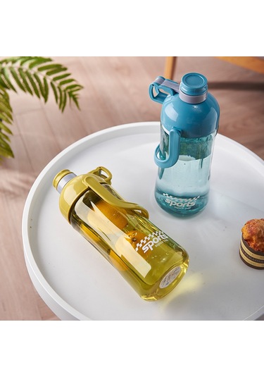 Aubyhe Yeşil Spor Su Bardağı 1420ml - Taşınabilir Plastik Matara, Fitness Ve户外活动 İçin, Öğrencilere Uygun Çok Renkli